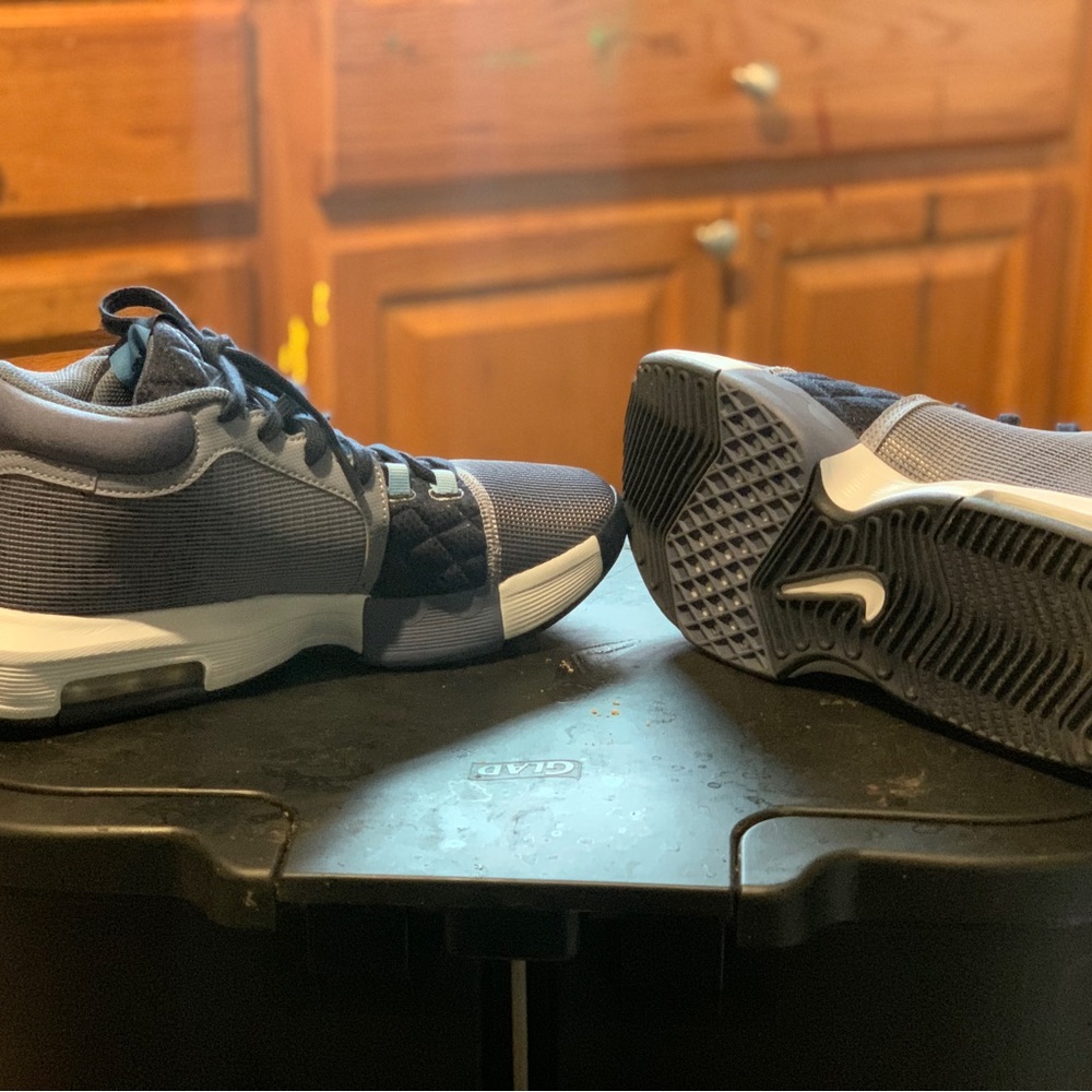 Nike Blue Athletic Shoes with Modern Design
